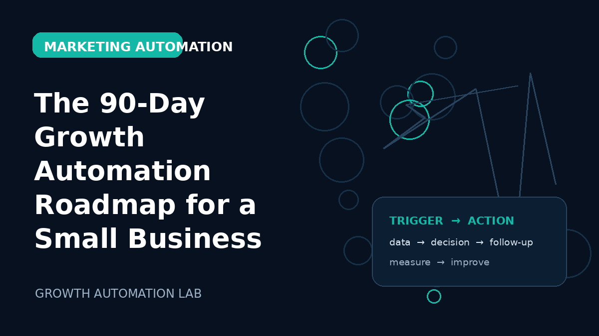 The 90-Day Growth Automation Roadmap for a Small Business